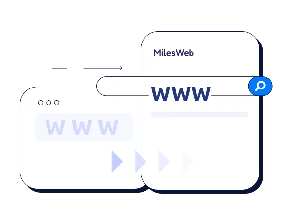 Transfira o seu domínio actual para a Weblink