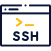 Acesso SSH/SFTP autorizado | Weblink