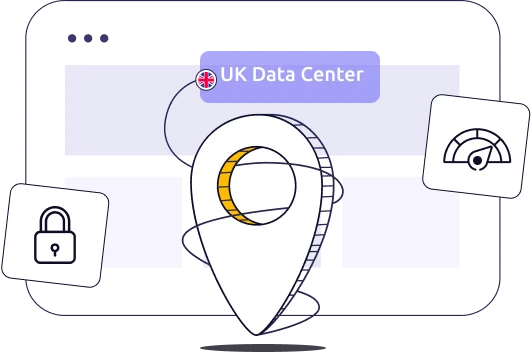 Localização do centro de dados em Inglaterra | Weblink